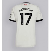 Fotbalové Dres Manchester United Alejandro Garnacho #17 Alternativní 2024-25 Krátký Rukáv